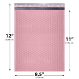 8.5x12 light pink poly bubble mailer #2 padded shipping bag
