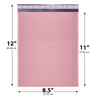 8.5x12 light pink poly bubble mailer #2 padded shipping bag
