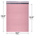 9.5x14.5 light pink poly bubble mailer #4 padded shipping bag
