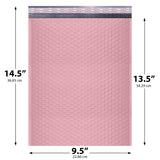 9.5x14.5 light pink poly bubble mailer #4 padded shipping bag
