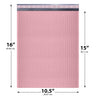 10x13 light pink poly bubble mailer padded shipping bag
