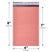 4x8 Pale Pink poly bubble mailer — #000 self-seal padded envelope, 500 pack
