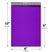 6x10 purple poly bubble mailer #0 padded shipping bag
