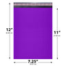 7.25x12 purple poly bubble mailer #1 padded shipping bag
