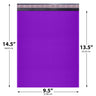 9.5x14.5 purple poly bubble mailer #4 padded shipping bag
