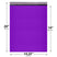 14.25x20 purple poly bubble mailer #7 padded shipping bag
