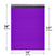 15x18 Purple poly bubble mailer — #8 self-seal padded envelope, 50 pack