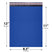 8.5x12 royal blue poly bubble mailer #2 padded shipping bag
