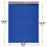9.5x14.5 royal blue poly bubble mailer #4 padded shipping bag
