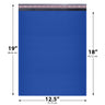 12x15 royal blue poly bubble mailer custom padded shipping bag
