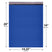 14.25x20 royal blue poly bubble mailer #7 padded shipping bag
