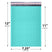 7.25x12 teal poly bubble mailer #1 padded shipping bag
