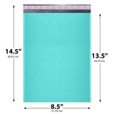 8.5x14.5 teal poly bubble mailer #3 padded shipping bag

