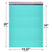 14.25x20 teal poly bubble mailer #7 padded shipping bag
