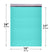 15x18 Teal poly bubble mailer — #8 self-seal padded envelope, 50 pack