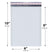 6x10 white poly bubble mailer #0 padded shipping bag