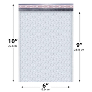 6x10 Poly Bubble Mailers — #0 Self-Seal Padded Shipping Envelopes