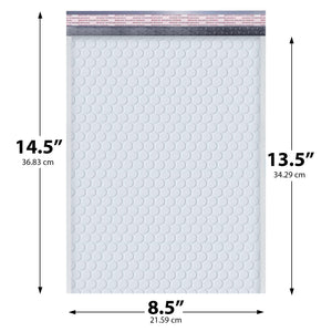 8.5x14.5 Poly Bubble Mailers — #3 Self-Seal Padded Shipping Envelopes