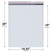 14.25x20 white poly bubble mailer #7 padded shipping bag
