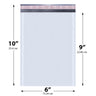 6x10 white kraft bubble mailer #0 padded shipping envelope