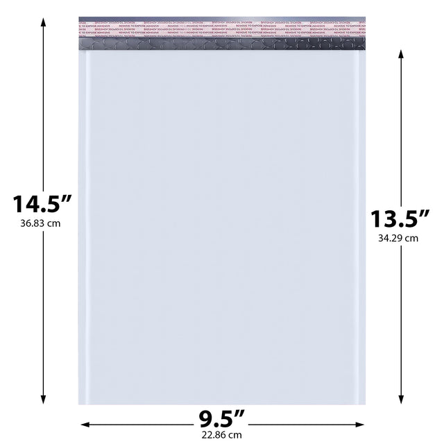 9.5x14.5 white kraft bubble mailer #4 padded shipping envelope
