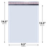 9.5x14.5 white kraft bubble mailer #4 padded shipping envelope