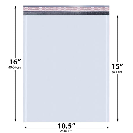 10.5x16 white kraft bubble mailer #5 padded shipping envelope