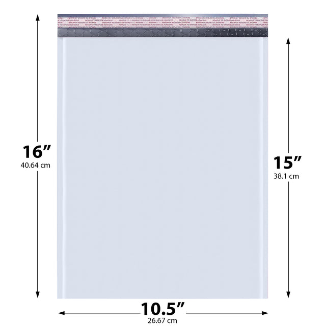 10.5x16 white kraft bubble mailer #5 padded shipping envelope