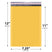 7.25x11 yellow kraft bubble mailer #1 padded shipping envelope