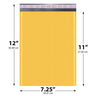 7.25x11 yellow kraft bubble mailer #1 padded shipping envelope