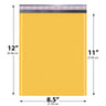 8.5x12 yellow kraft bubble mailer #2 padded shipping envelope