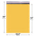 10.5x16 yellow kraft bubble mailer #5 padded shipping envelope